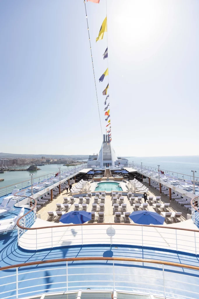 regent seven seas cruises pool sports deck